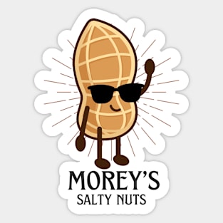 Morey's Salty Nuts Sticker